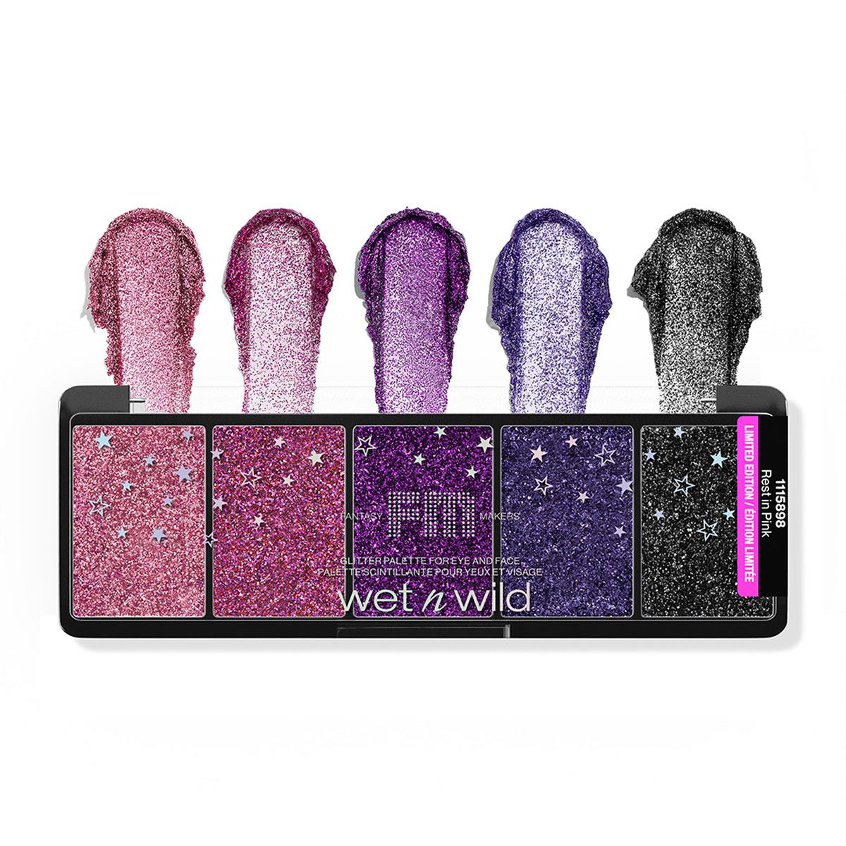 Paleta de sombras Glitter Rest in Pink Wet n Wild