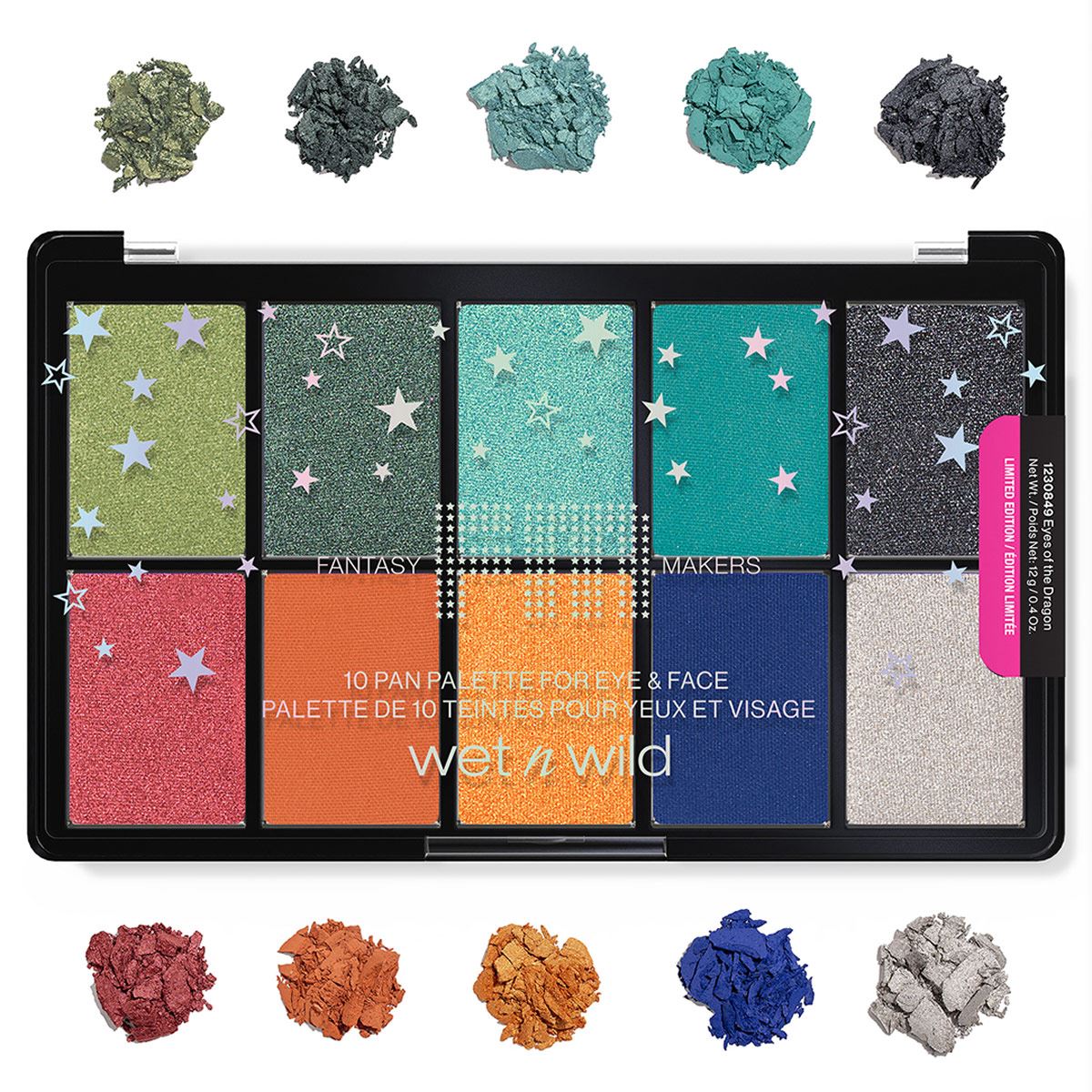 Paleta de 10 sombras Color Icon Eyes of Dragon Wet n Wild