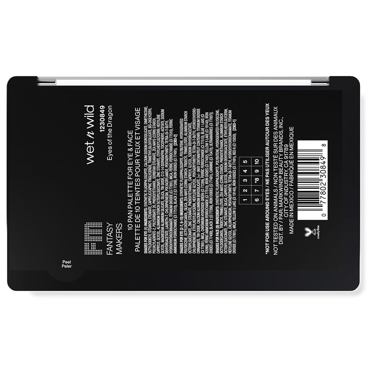 Paleta de 10 sombras Color Icon Eyes of Dragon Wet n Wild