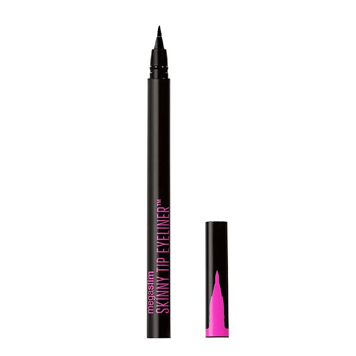 Delineador líquido de Ojos MegaSlim Skinny Tip Eyeliner Black