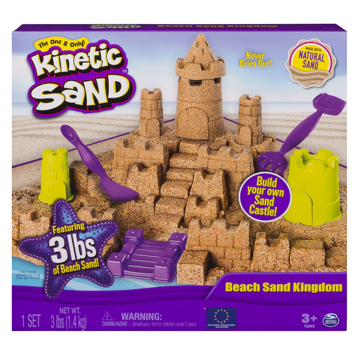 Set Castillo de Arena de Playa de Kinetic Sand