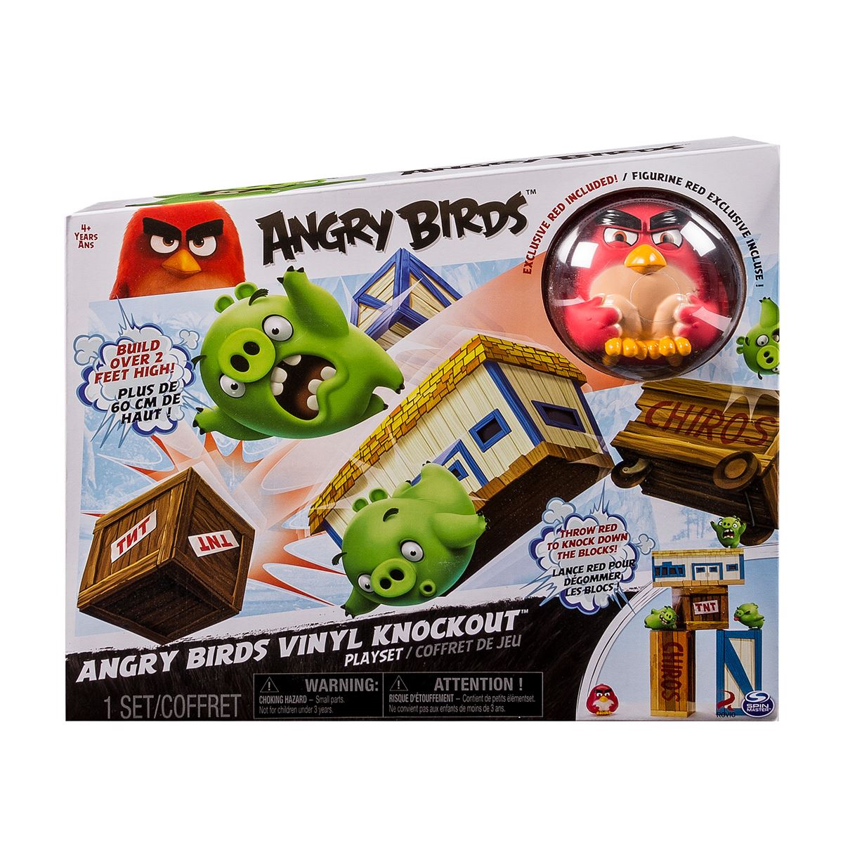 Set Explosión Cd. Puercos Angry Birds