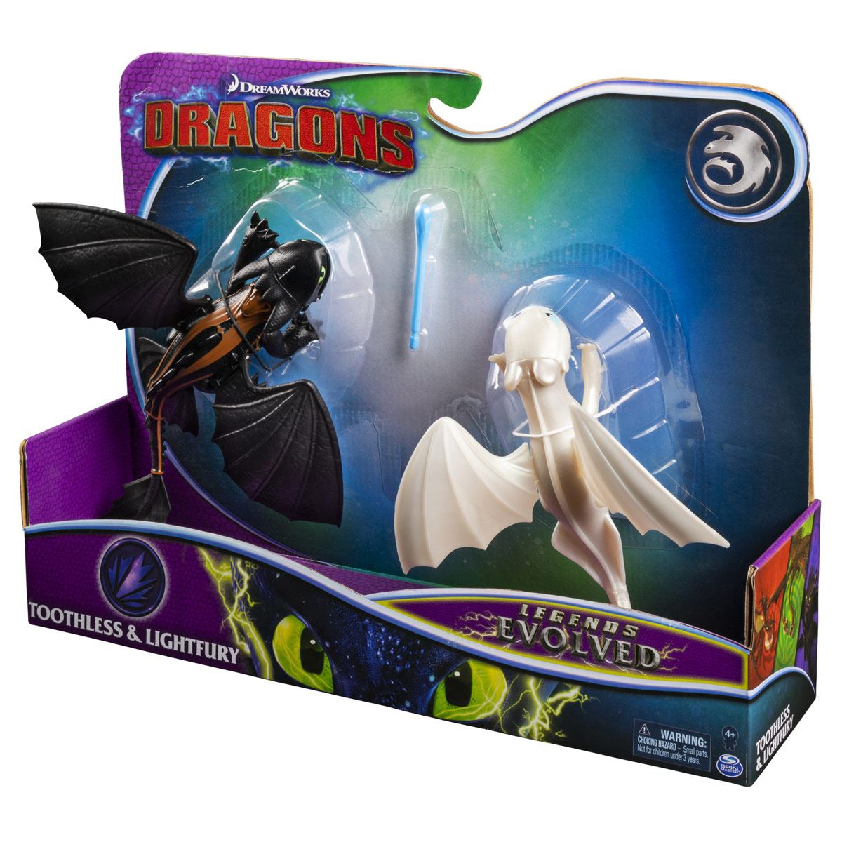 Set Chimuelo Y Furia Luminosa