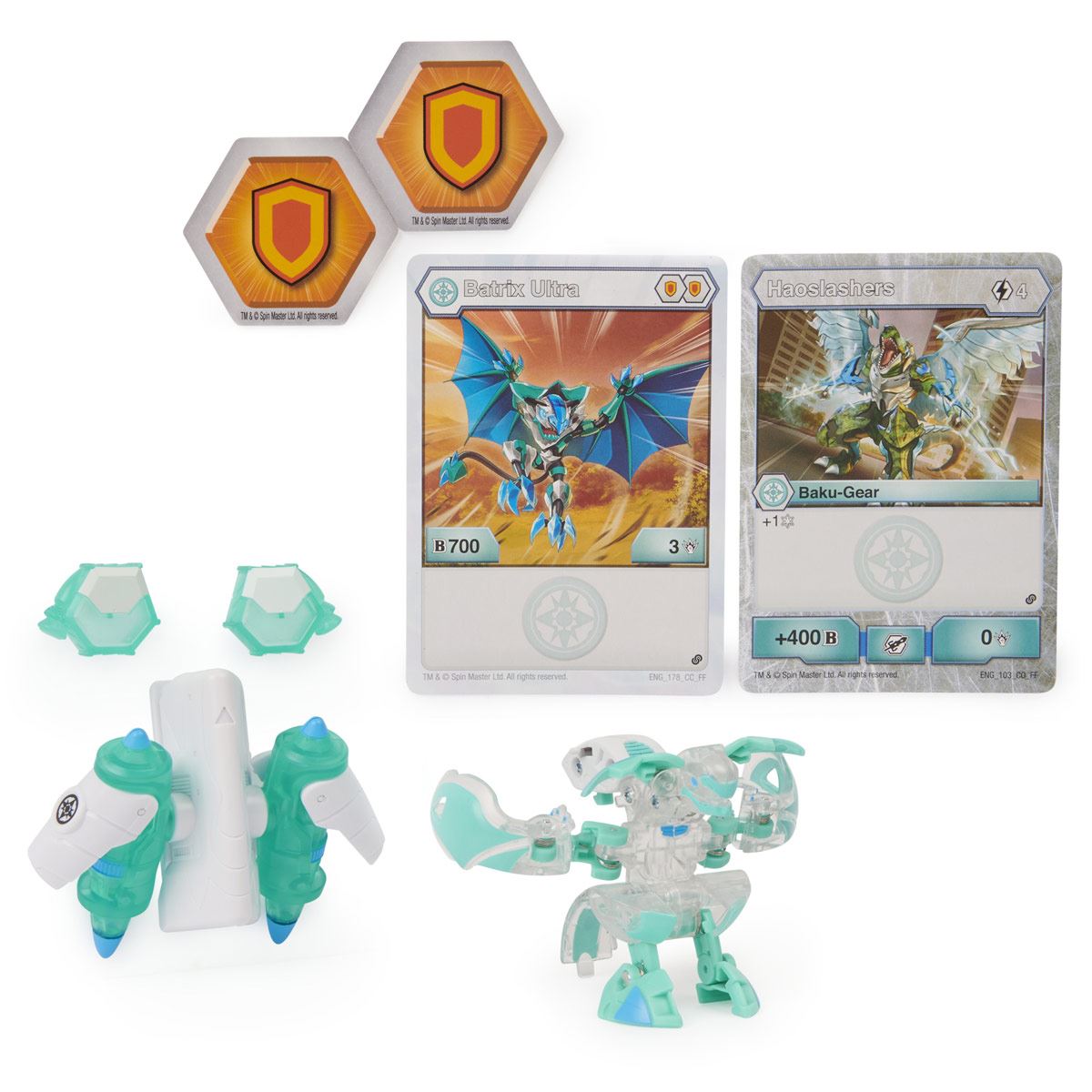 Ultra Bakugan con Armas