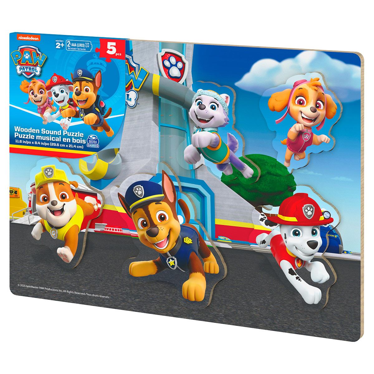 Rompecabezas con sonido Paw Patrol