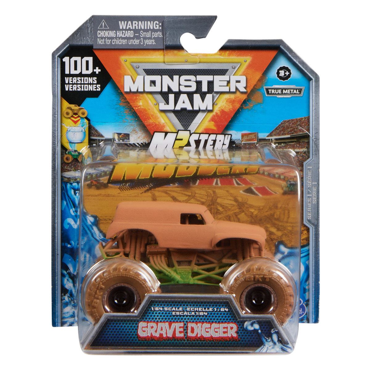 Monster Jam Mystery Mudders Escala 1:64