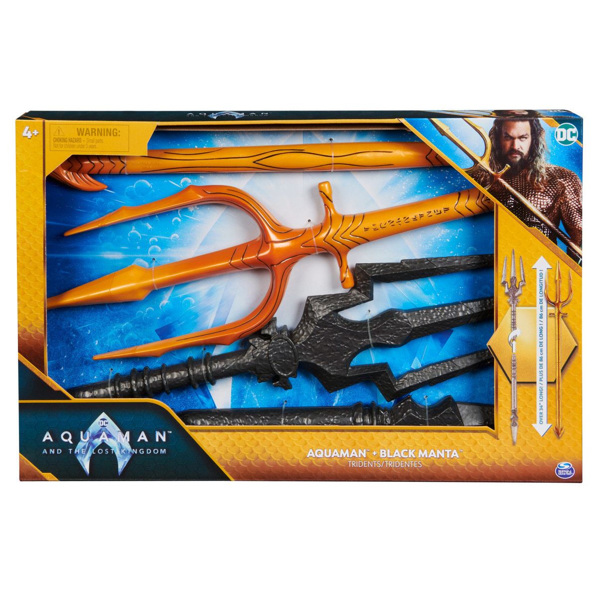 Set Tridentes Aquaman + Black Manta