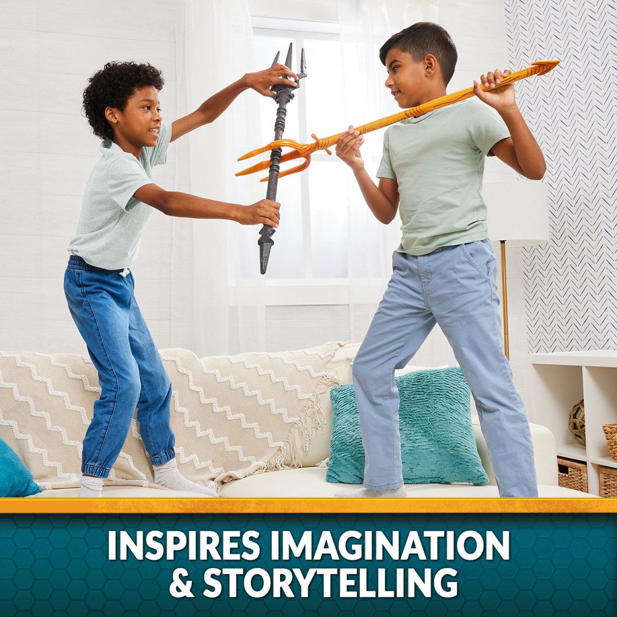 Set Tridentes Aquaman + Black Manta