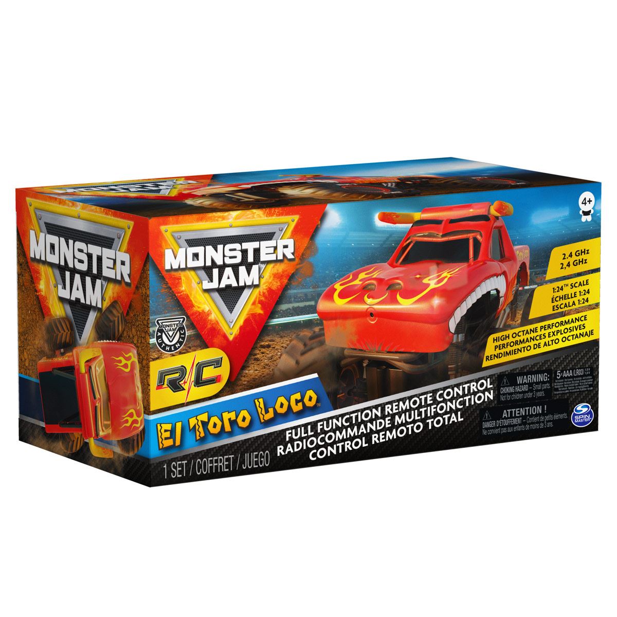 Monster Jam RC 1:24 El Toro Loco