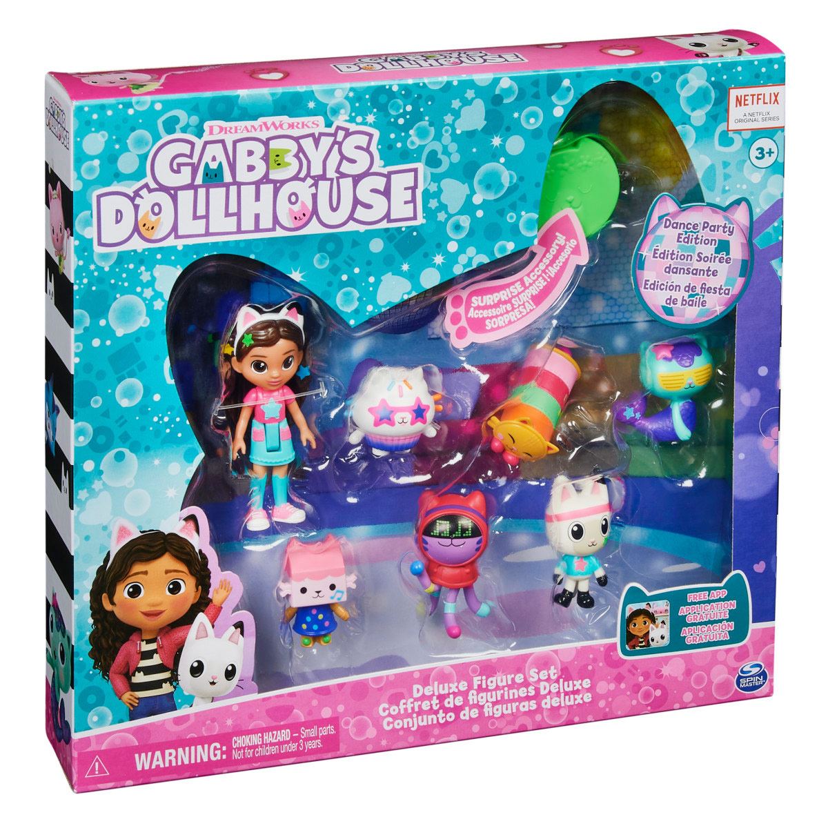 Gabby Dollhouse Set de Figuras Fiesta de Baile