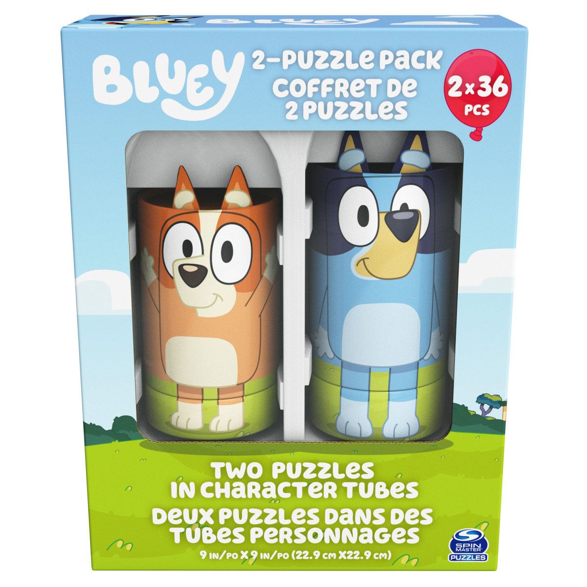 Rompecabezas Tubo Bluey