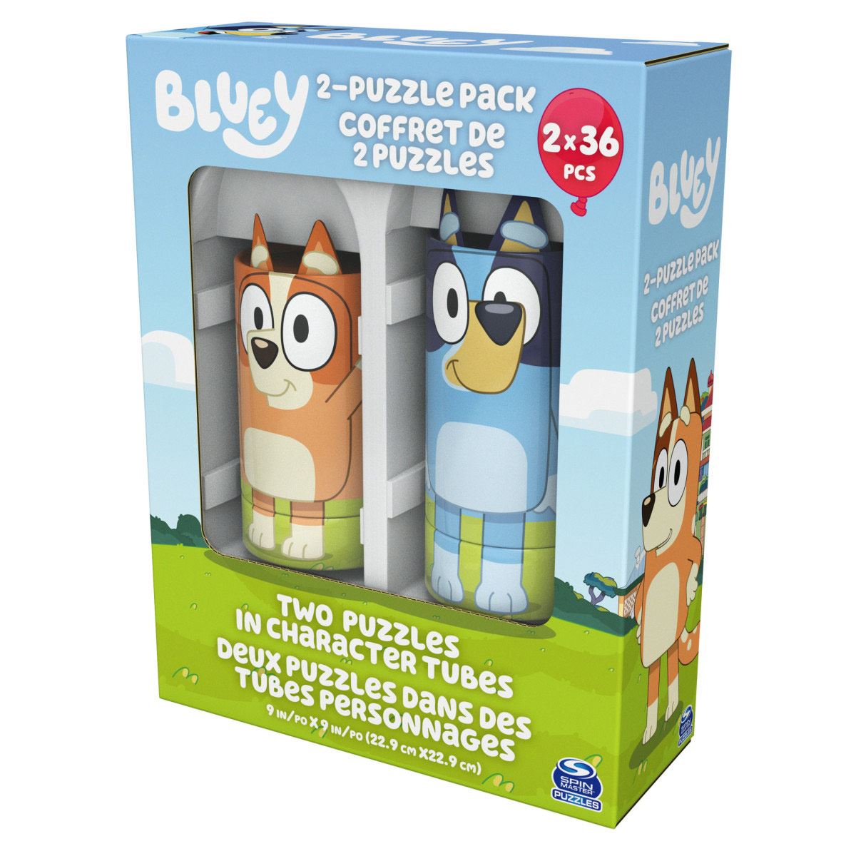 Rompecabezas Tubo Bluey
