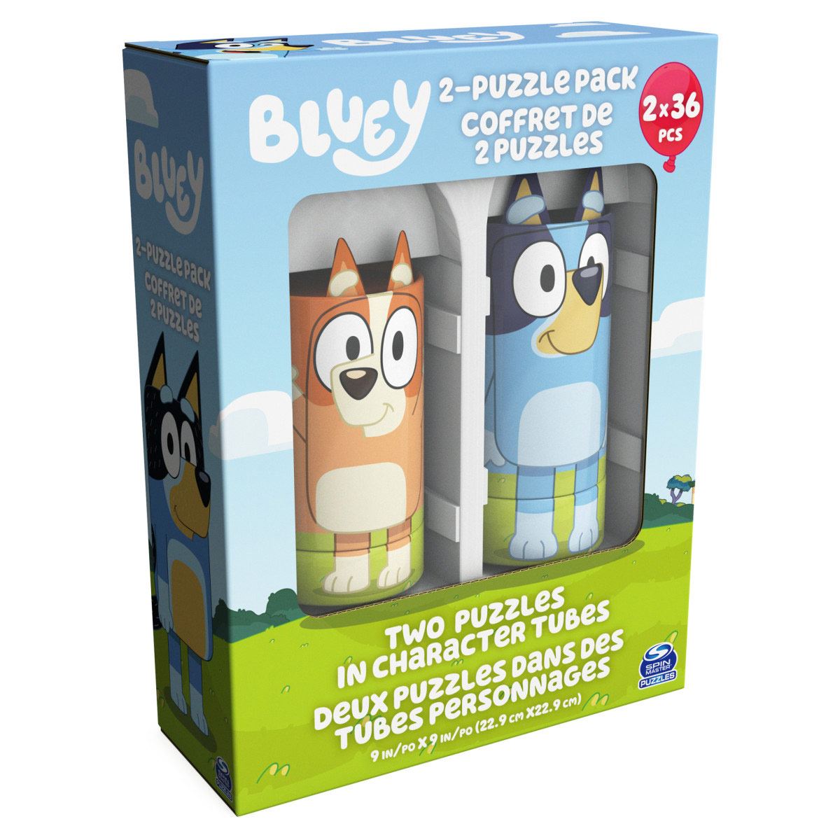 Rompecabezas Tubo Bluey