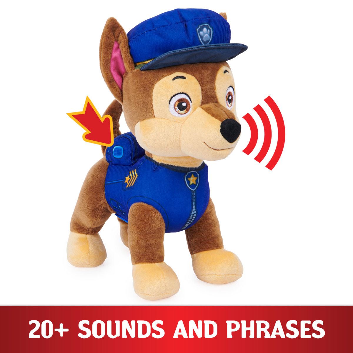 Paw Patrol Peluche de Lujo Chase
