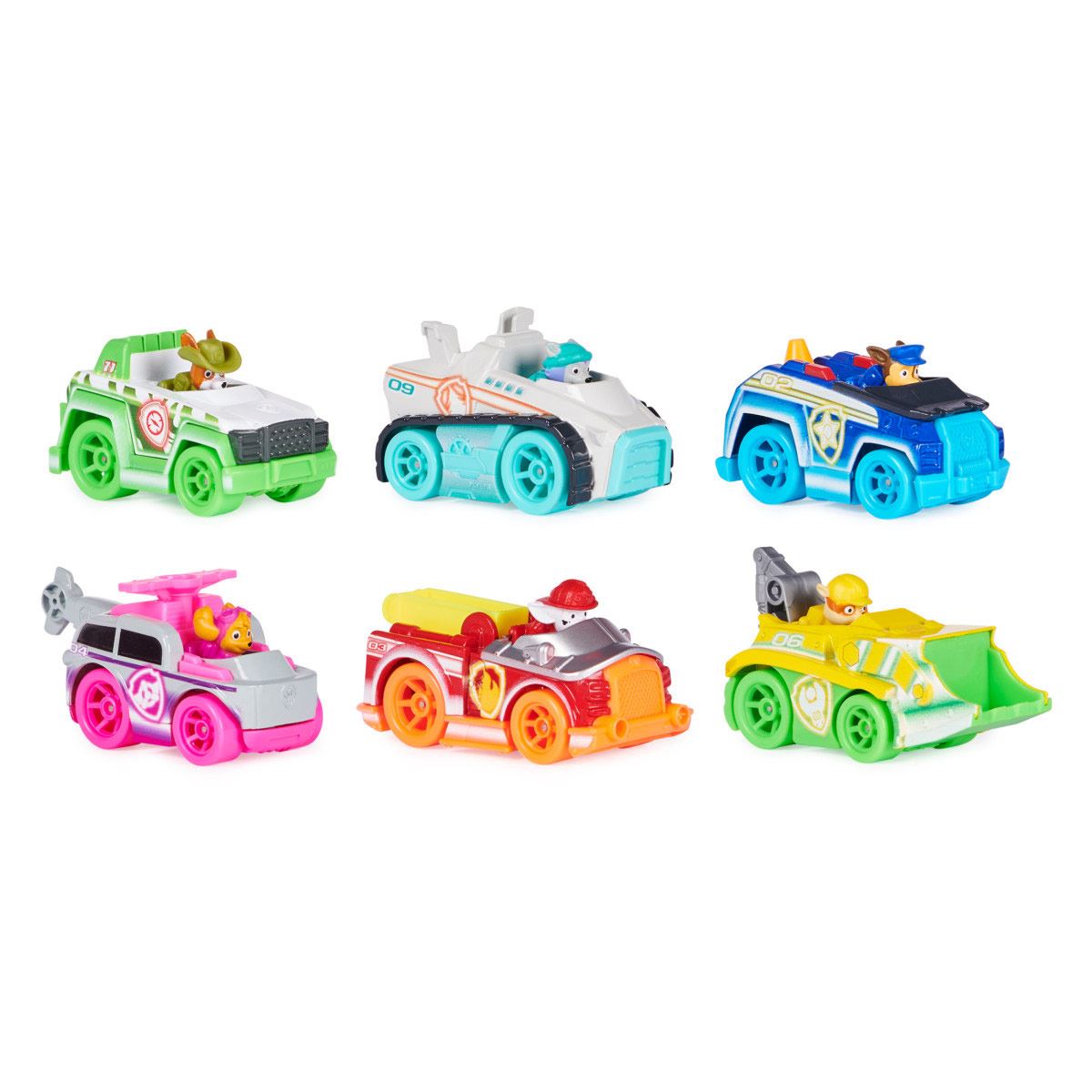 Paw Patrol Set de Vehículos Neón