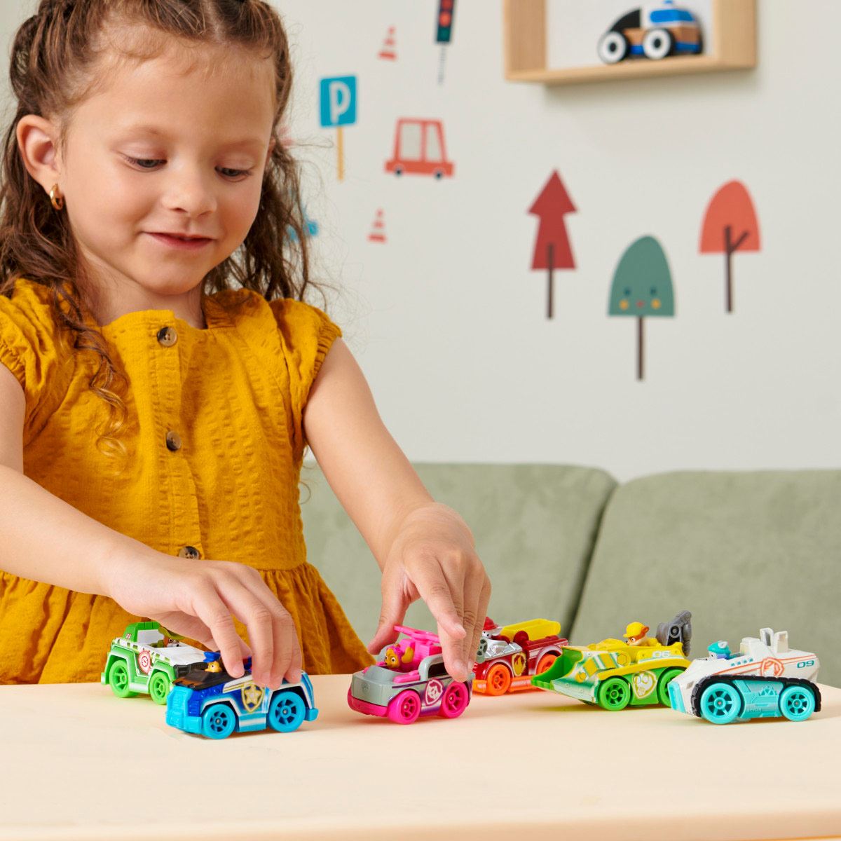 Paw Patrol Set de Vehículos Neón