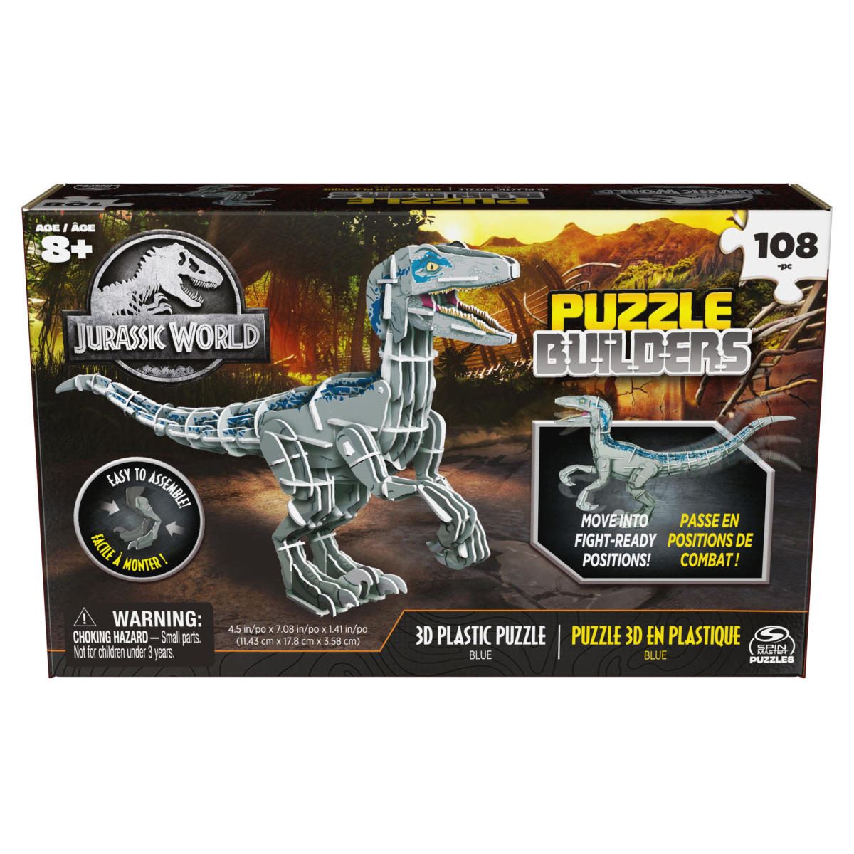 Rompecabezas 3d Jurassic Wolrd
