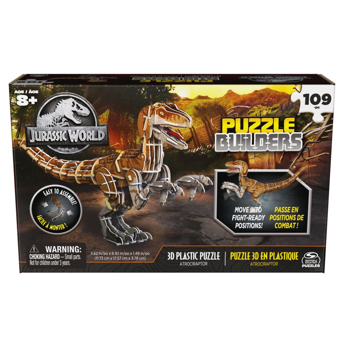 Rompecabezas 3d Jurassic Wolrd