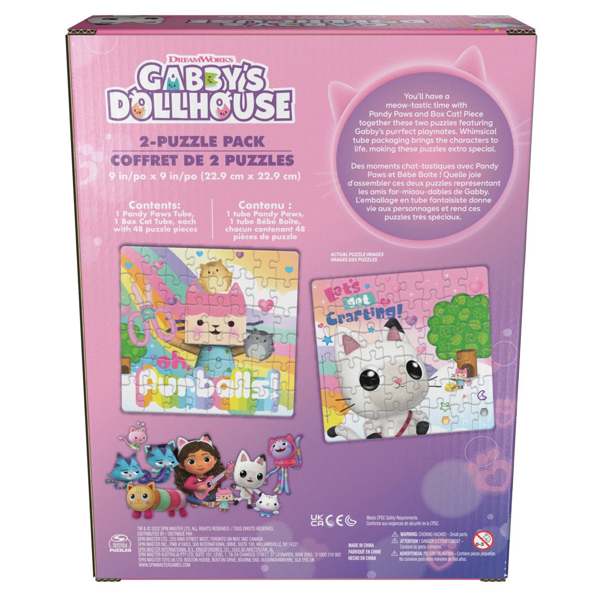 Rompecabezas de tubo Gabby Dollhouse