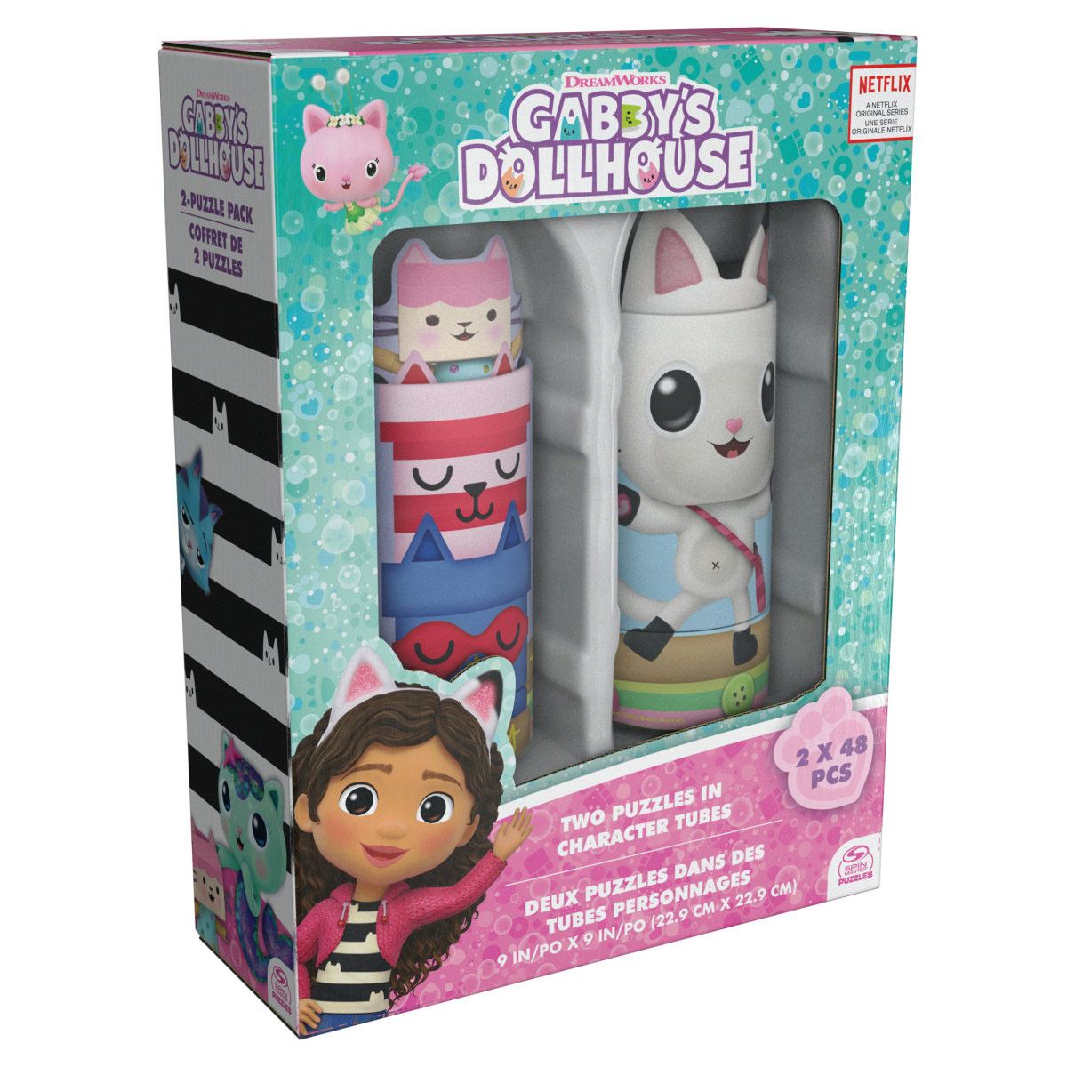 Rompecabezas de tubo Gabby Dollhouse