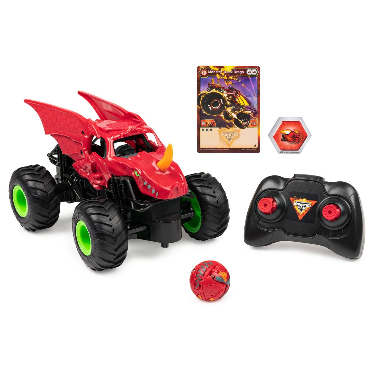 Monster Jam RC 1:24 Bakugan Dragonoid