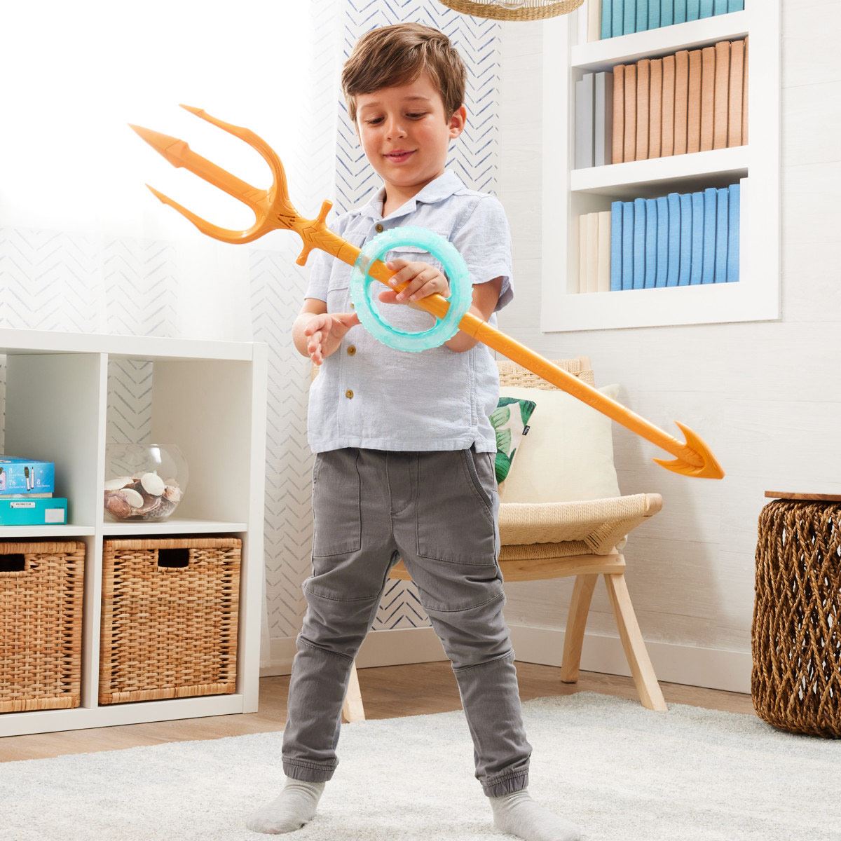 Tridente Mecánico Aquaman