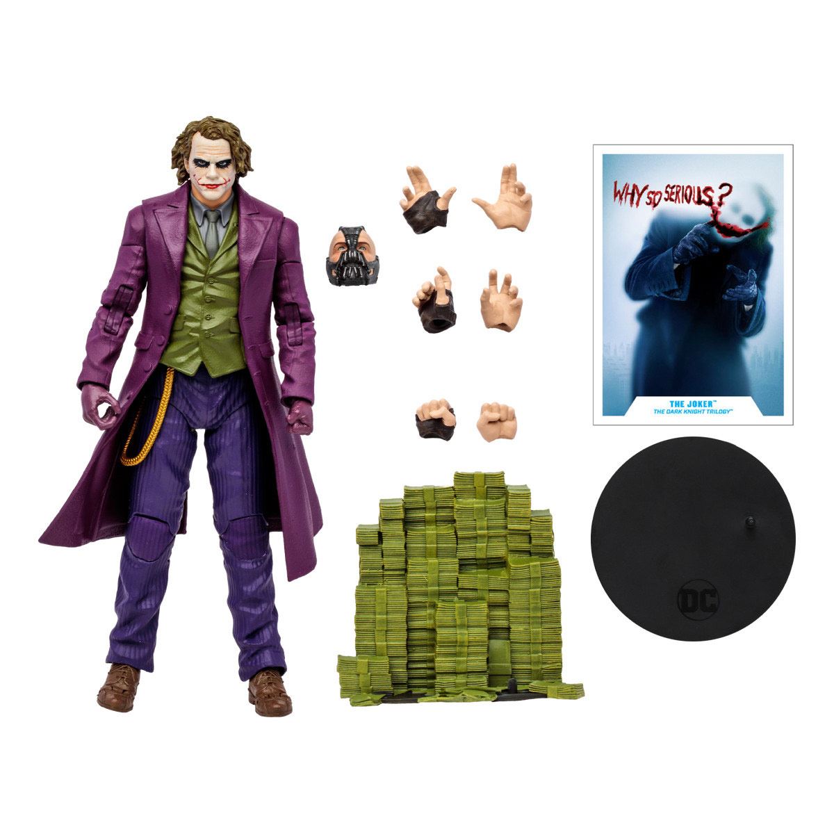 McFarlane Joker de Dark Knight Trilogy 7 Pulgadas (pieza para construir)