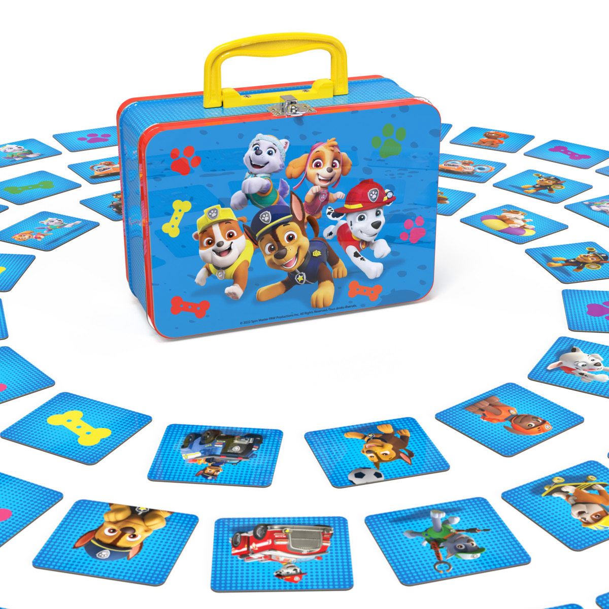 Juego de Memoria en Lata Paw Patrol
