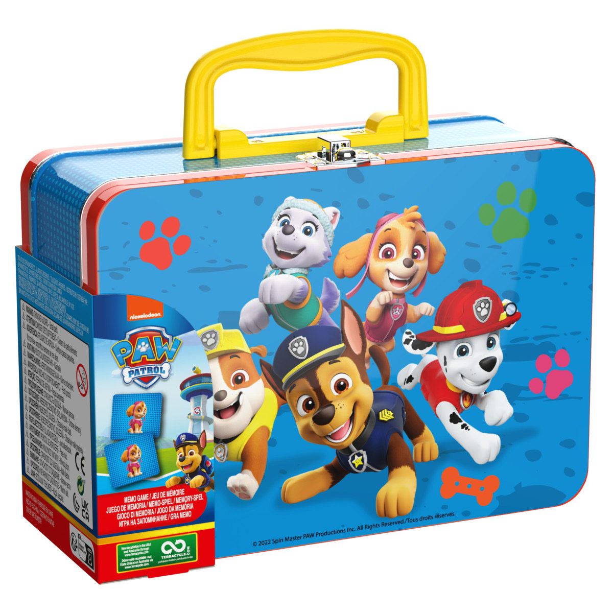 Juego de Memoria en Lata Paw Patrol