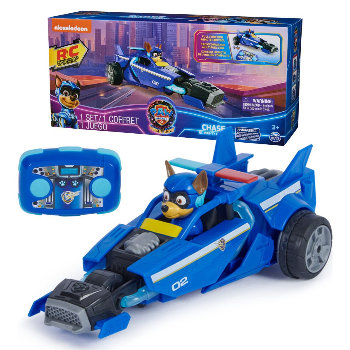 Vehículo Control Remoto Paw Patrol Chase