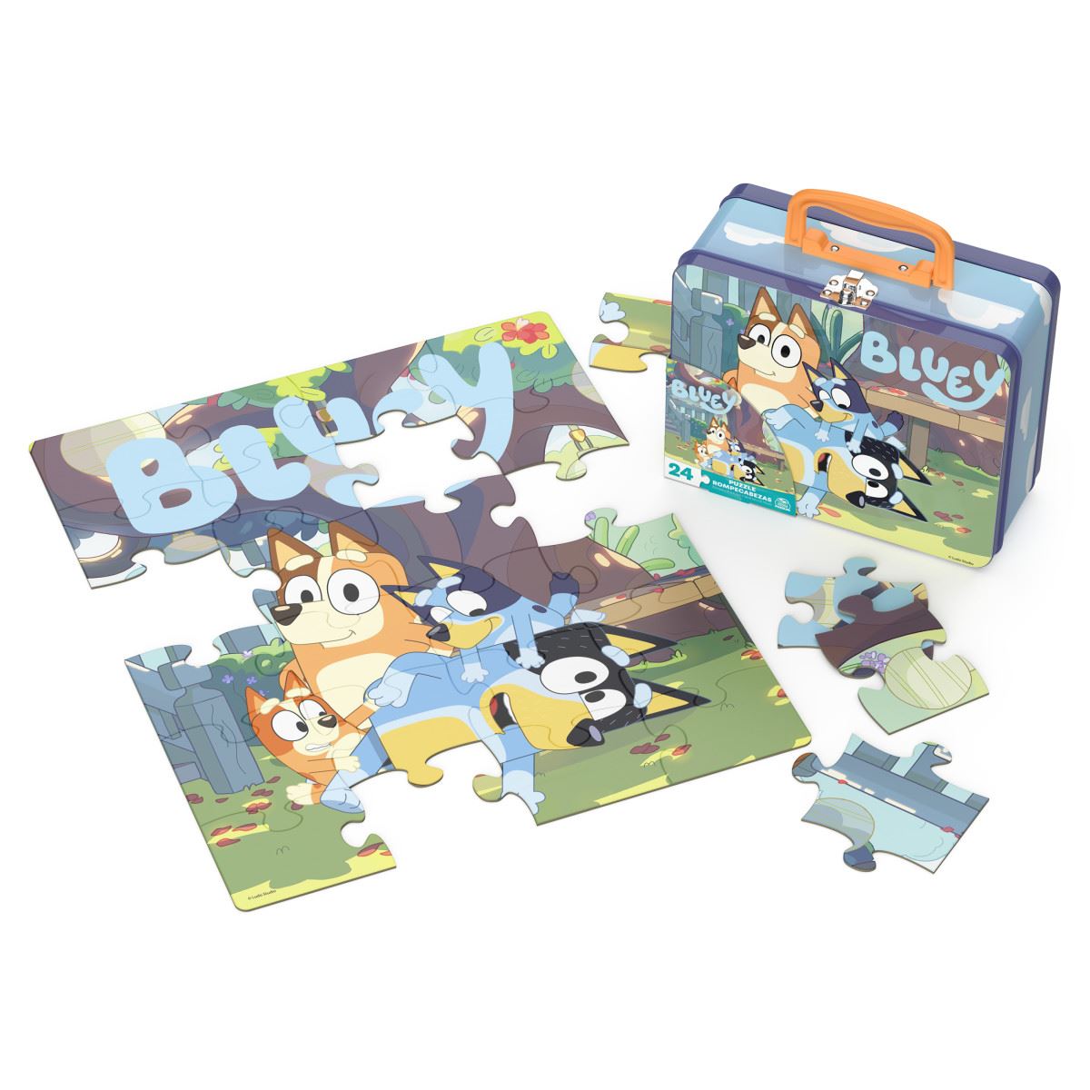 Bluey puzzle madera 25 piezas