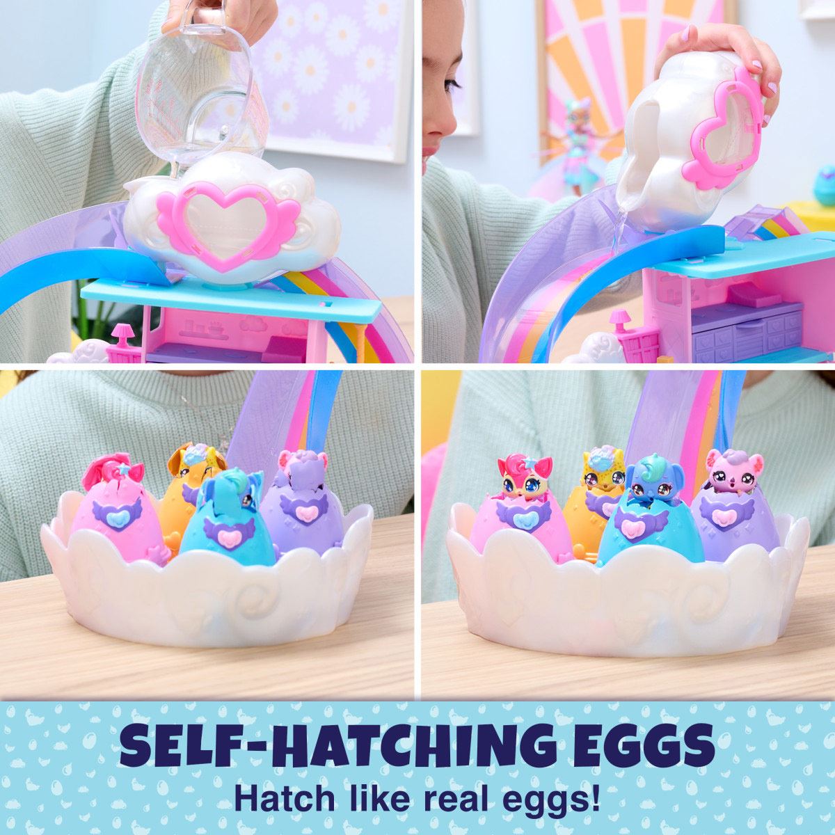 Hatchimals Guardería Arcoíris