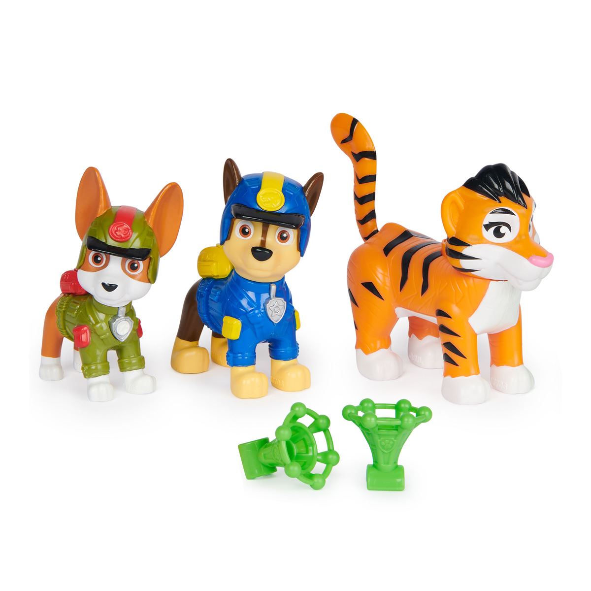 Paw Patrol Cachorro Héroes Jungla Chase y Tracker