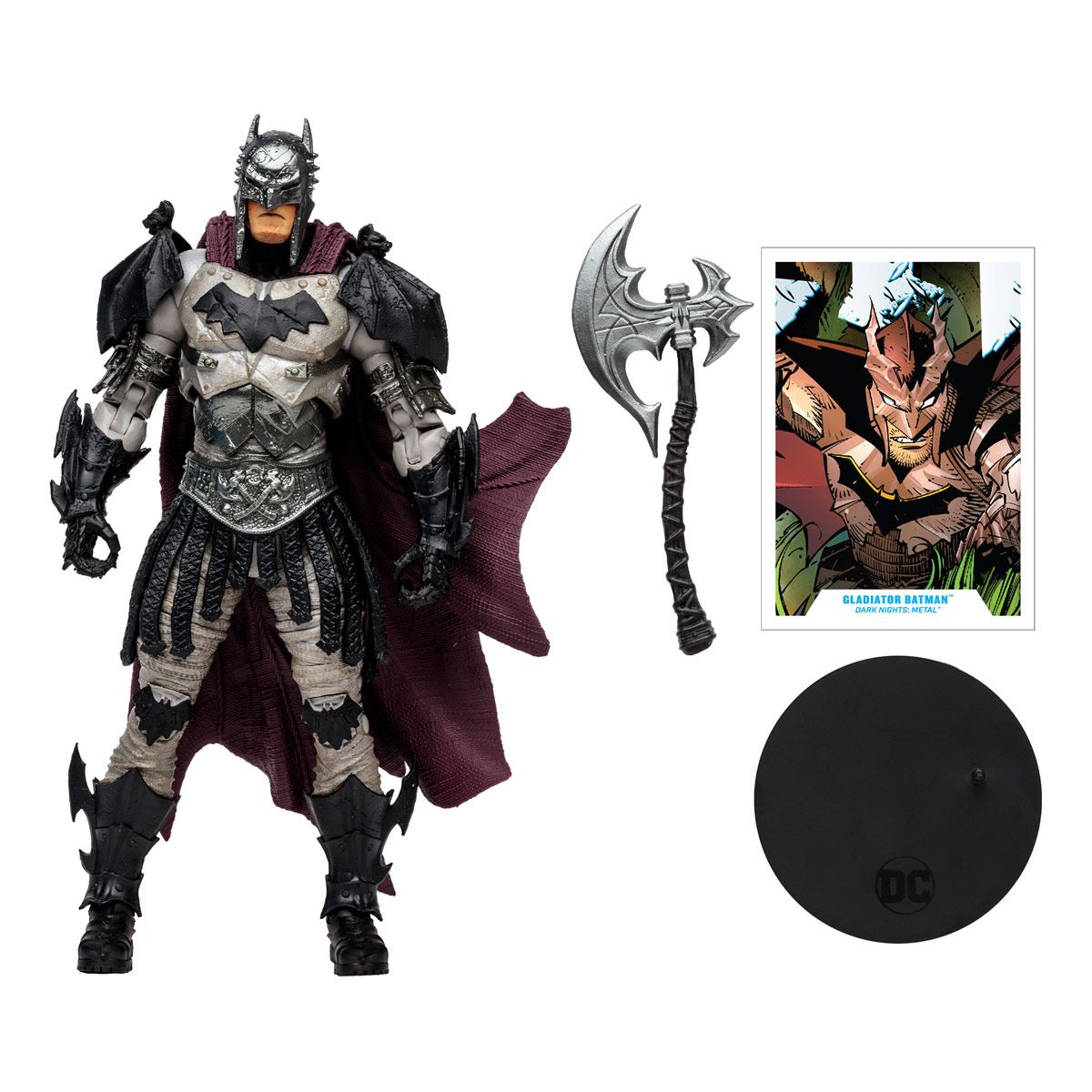 Figura 7" Gladiator Batman (Dark Metal) Multiverse