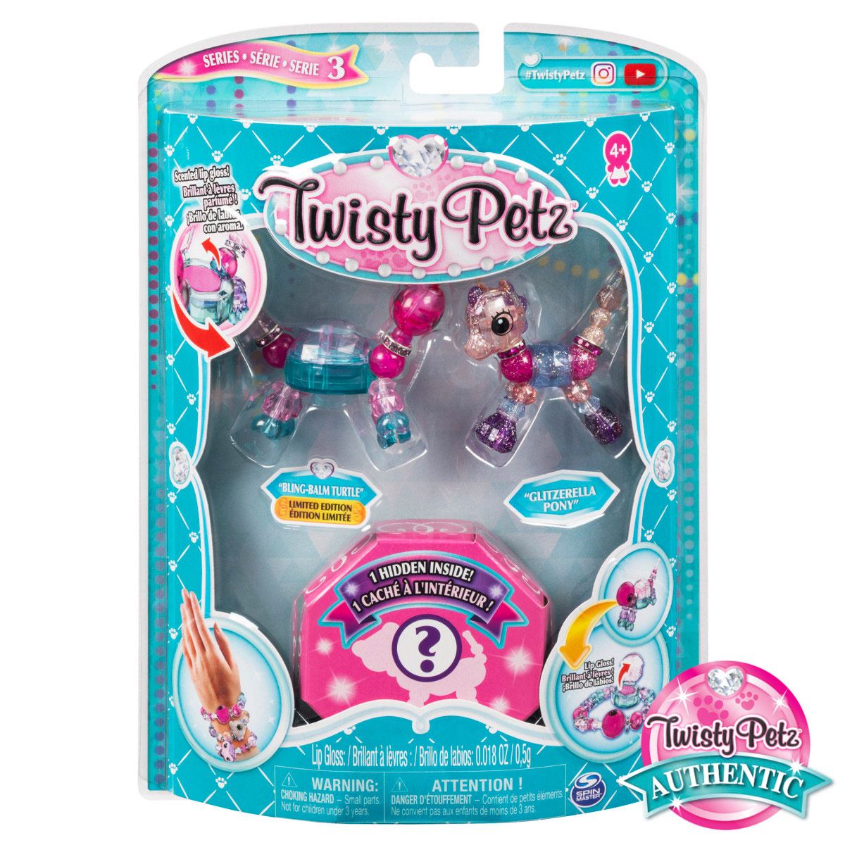 Twisty Petz 3 figuras coleccionables