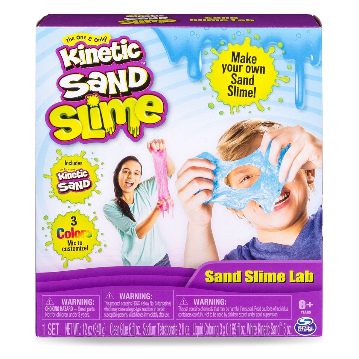 Laboratorio de Slime Kinetic Sand