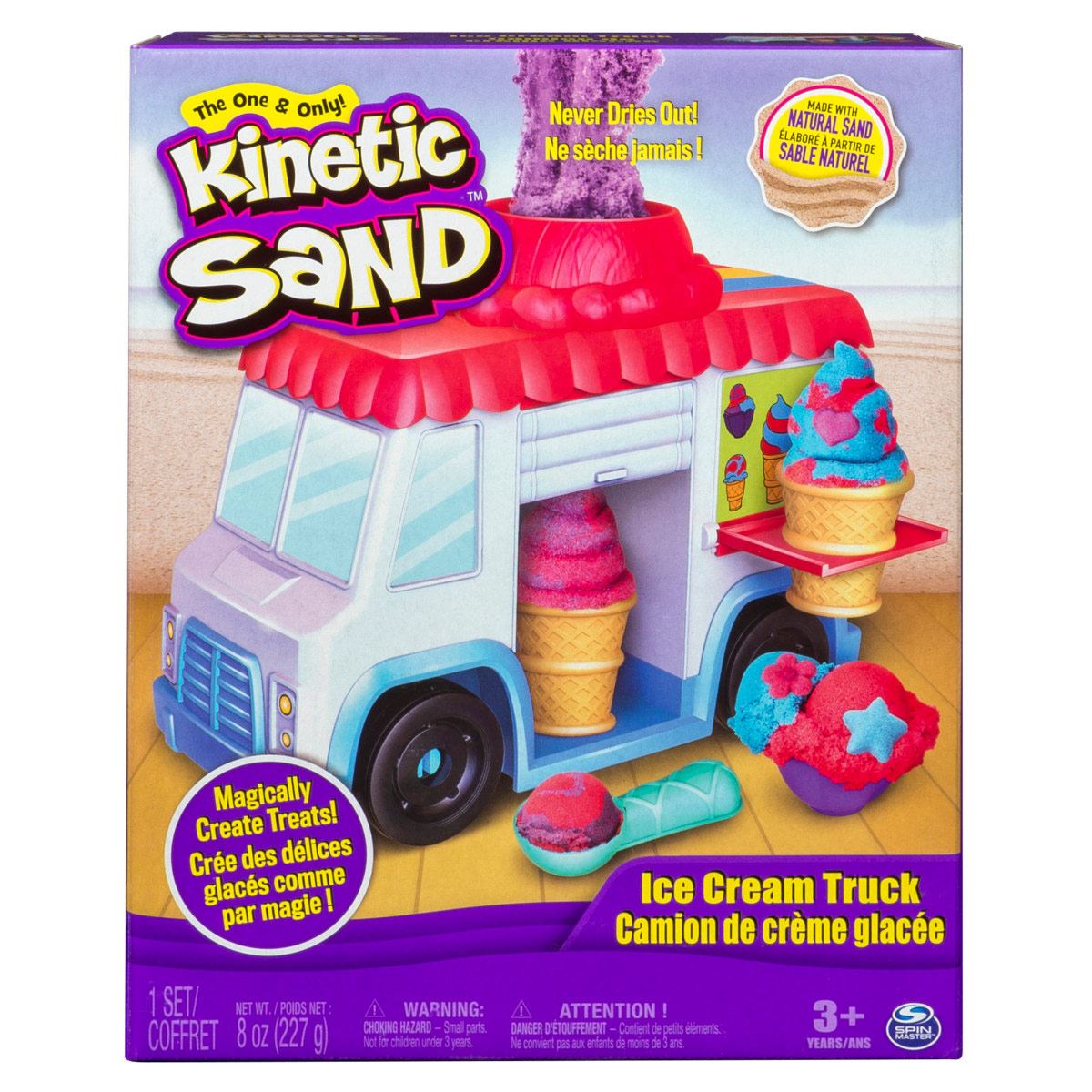 Set Camión de Helados Kinetic Sand