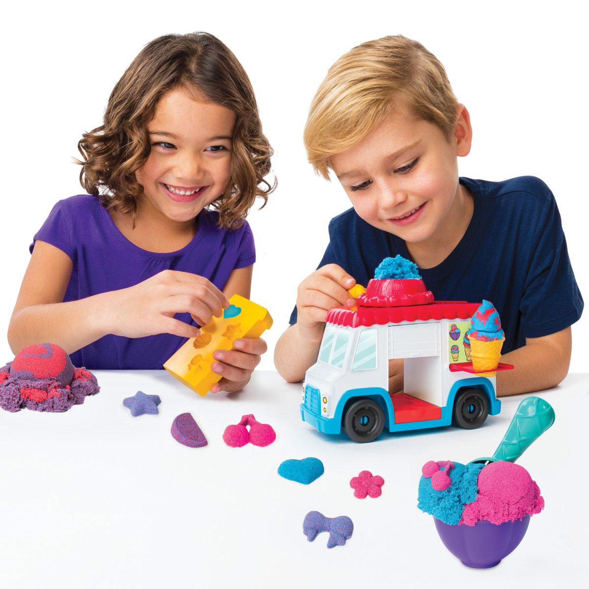 Set Camión de Helados Kinetic Sand