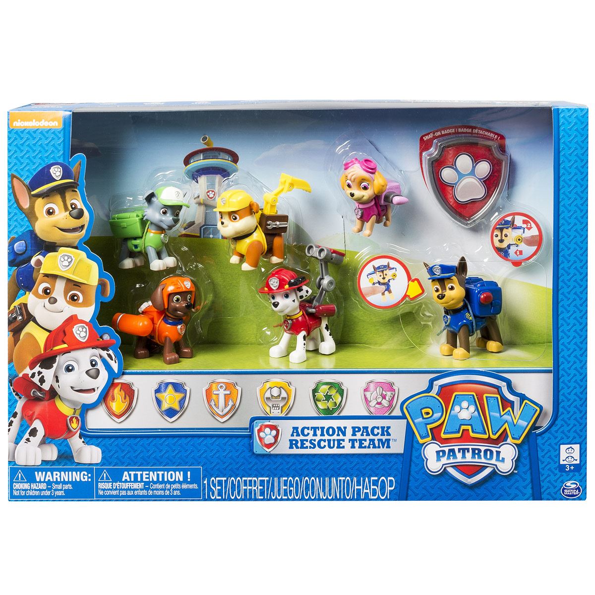 Set de Figuras Cachorros Paw Patrol