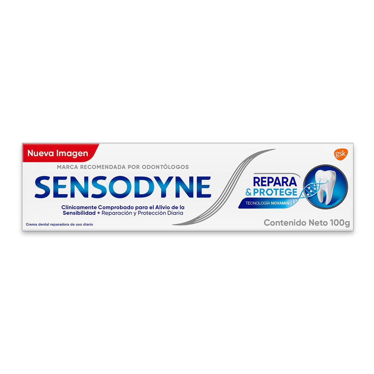 Crema Dental para la Sensibilidad Sensodyne Repara & Protege  100g