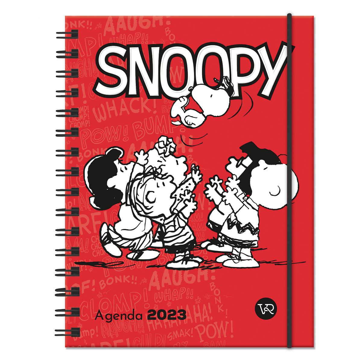 Snoopy agenda 2023 roja