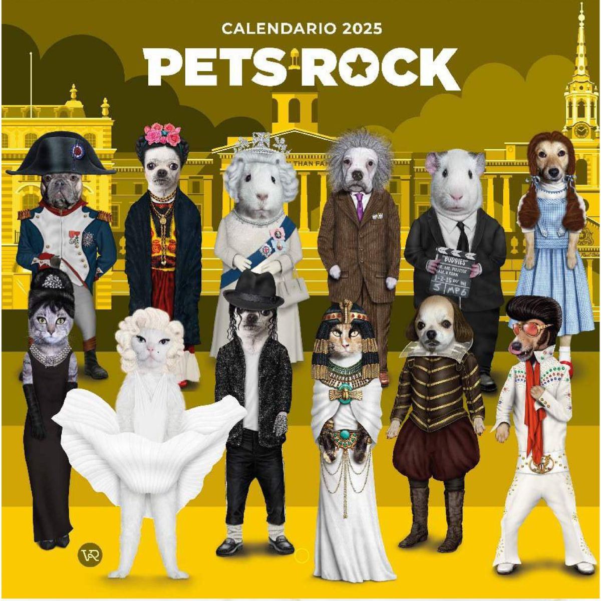 Calendario Pets Rock 2025