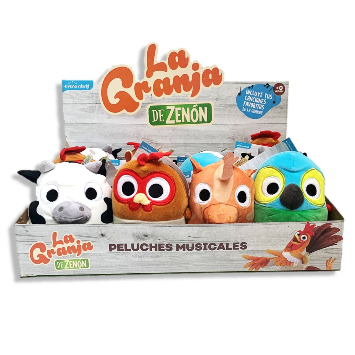 Mini Peluche bebé musical