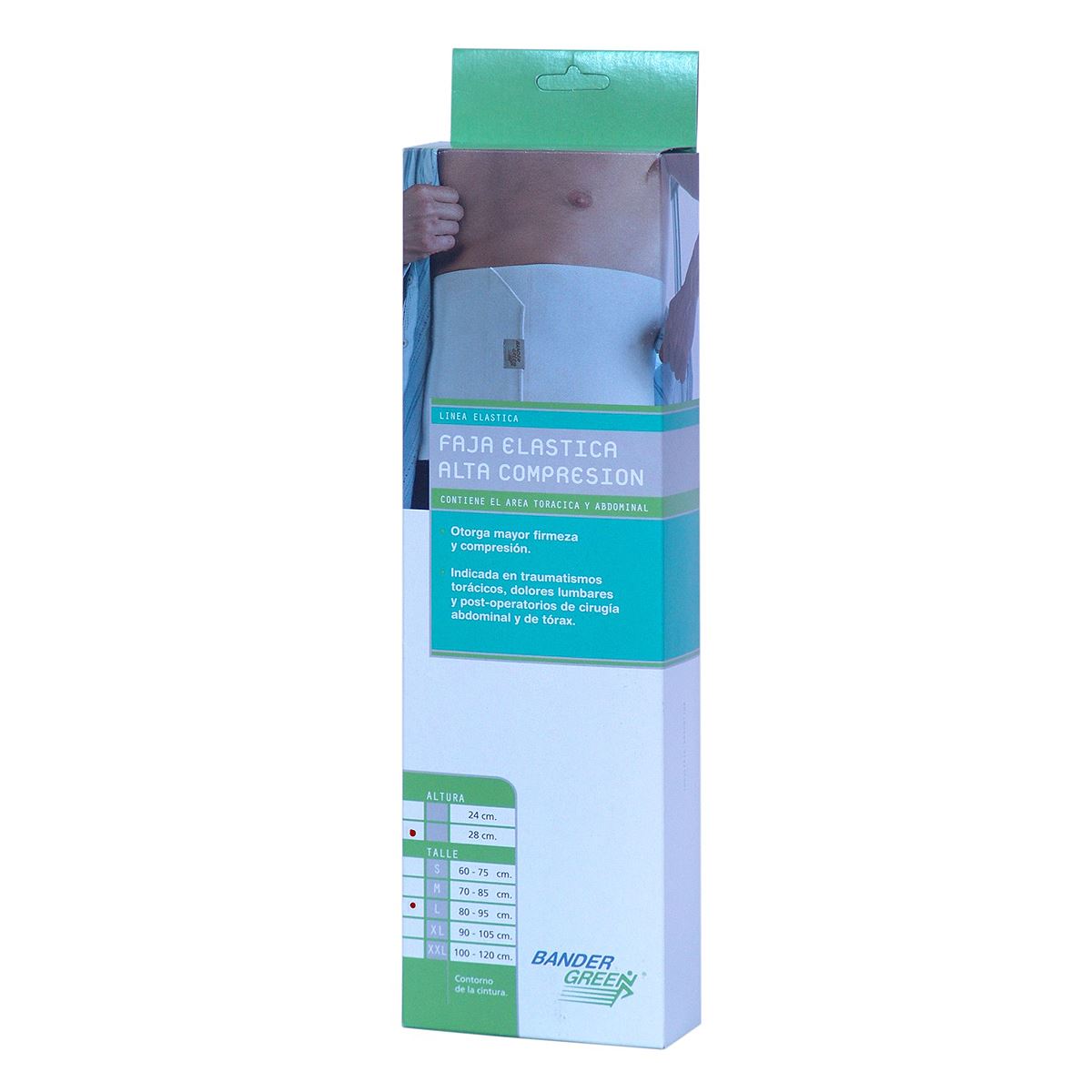 Faja Alta Compresion 28 Cm - L  - Mod - 02225