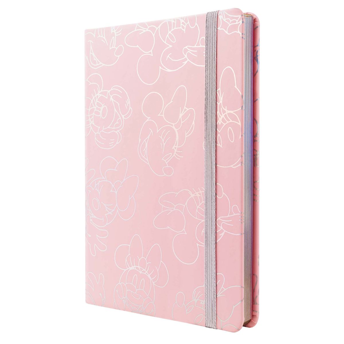 Cuaderno Tapa Dura Mooving Rayado De Minnie Mouse