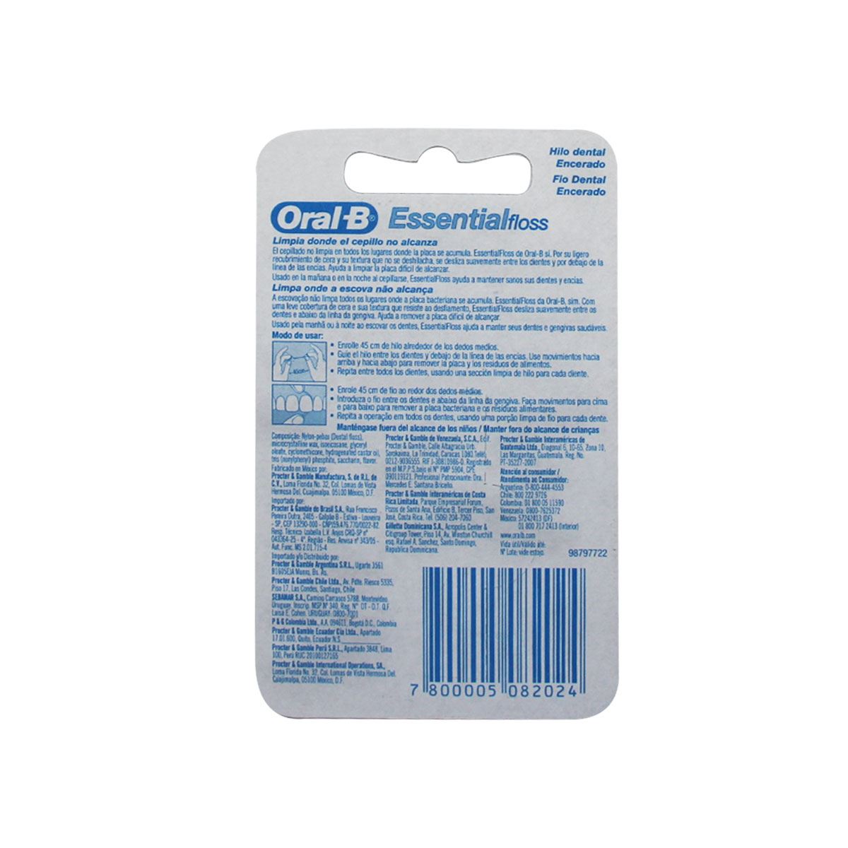 Hilo Dental con Cera Oral-B