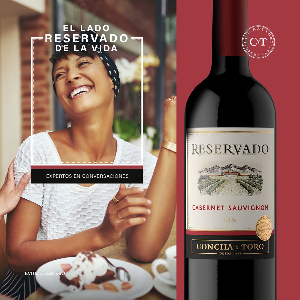 Vino Tinto Reservado Cabernet Sauvignon 750ml