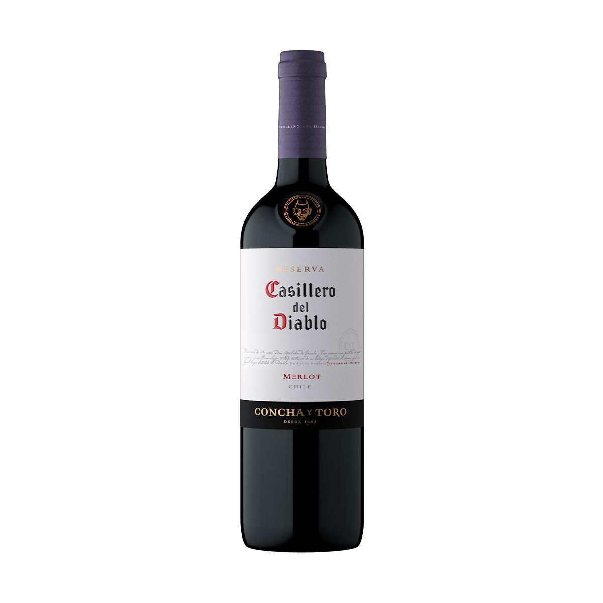 Vino Tinto Casillero del Diablo Reserva Merlot 750ml