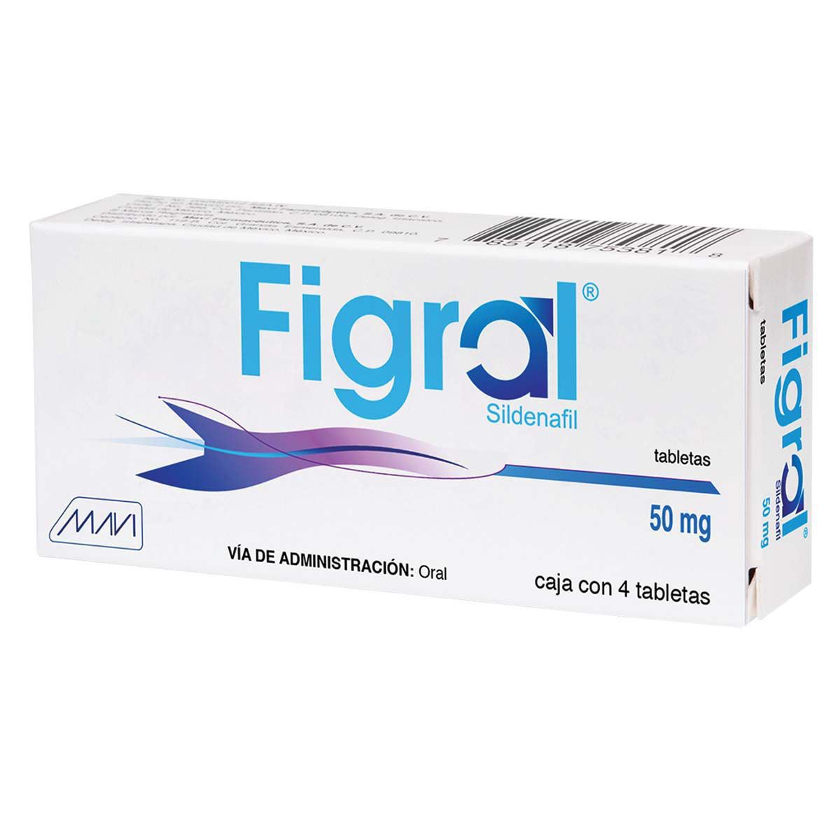 Figral  50mg tab4mavi