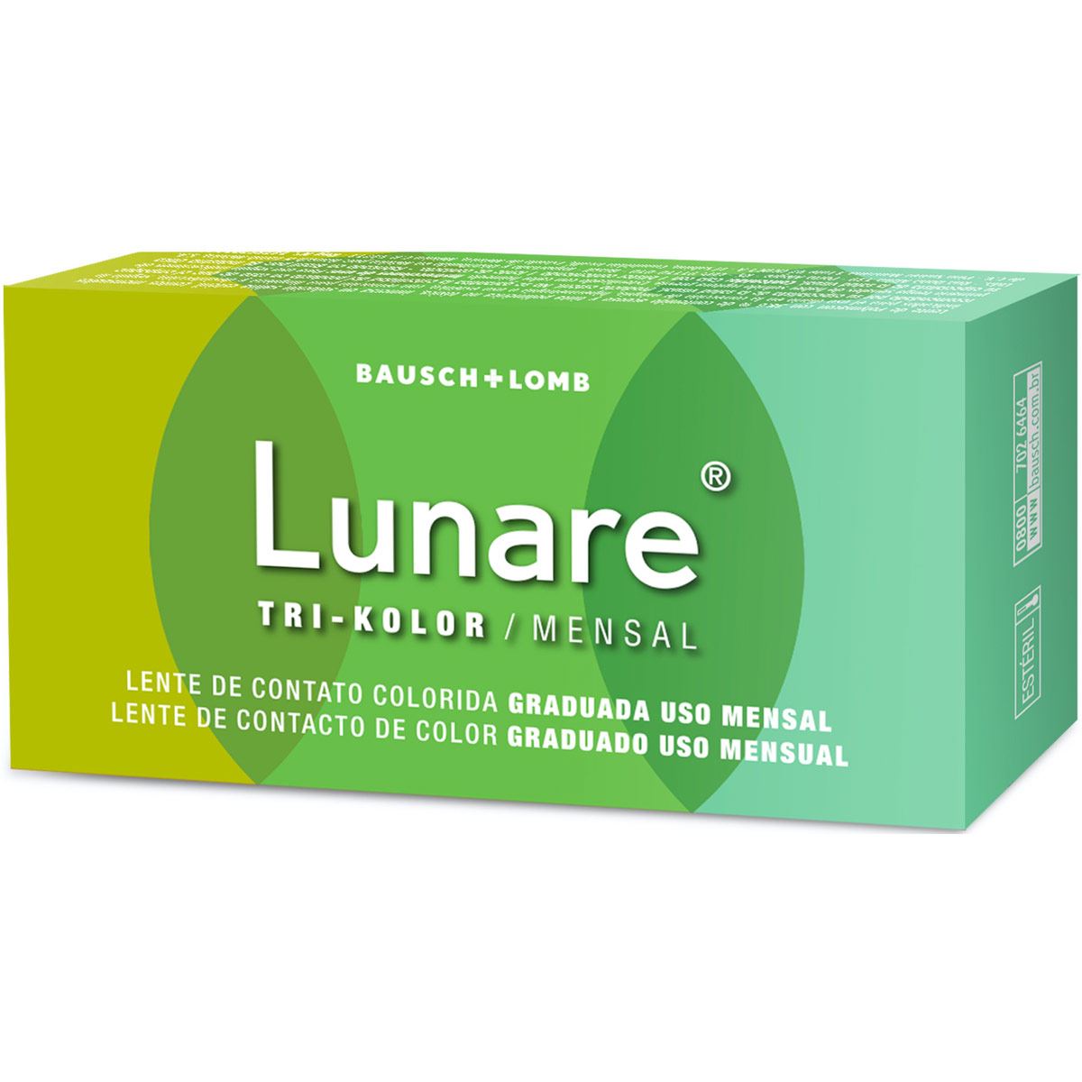 Lentes de contacto lunare green 8.7 +0000